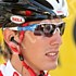 Andy Schleck pendant la premi�re �tape du Tour de France 2008